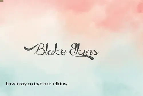 Blake Elkins