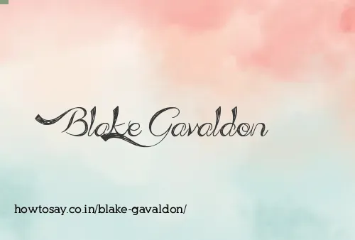 Blake Gavaldon
