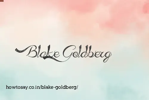 Blake Goldberg