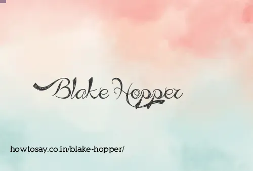 Blake Hopper