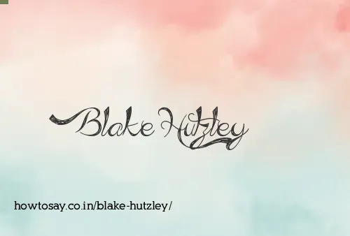 Blake Hutzley