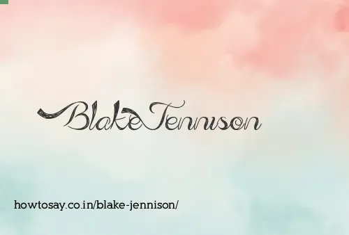 Blake Jennison