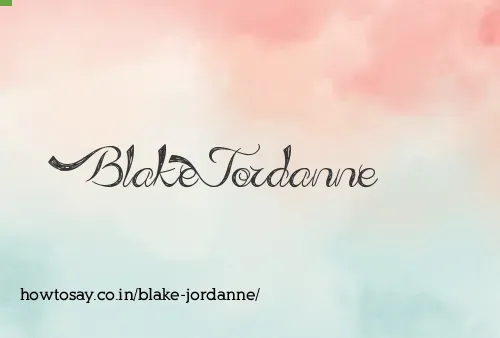 Blake Jordanne