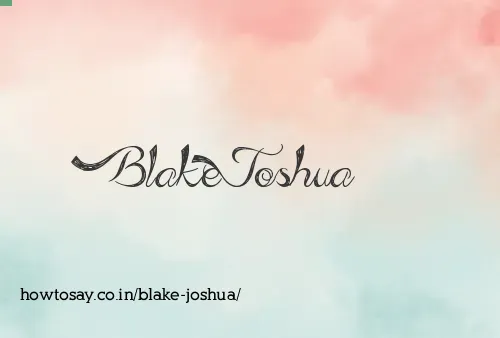Blake Joshua