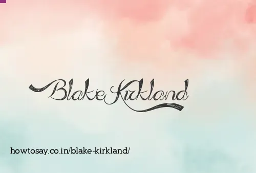 Blake Kirkland
