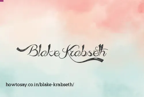 Blake Krabseth