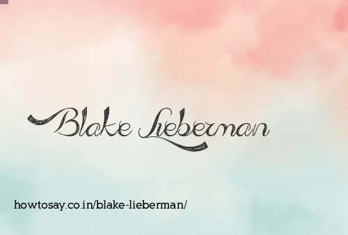 Blake Lieberman