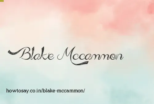 Blake Mccammon