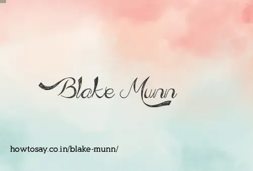Blake Munn