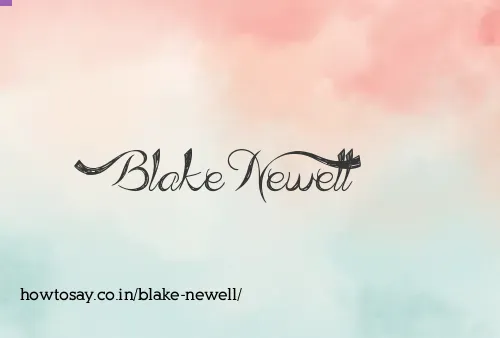 Blake Newell