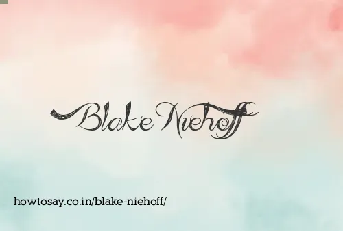 Blake Niehoff