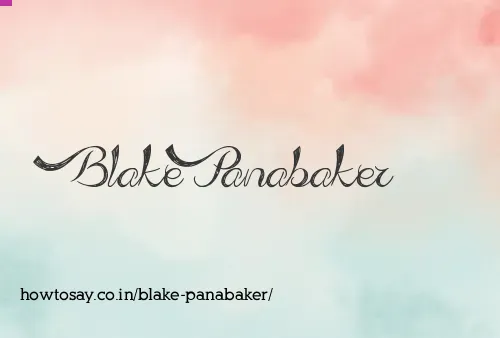 Blake Panabaker