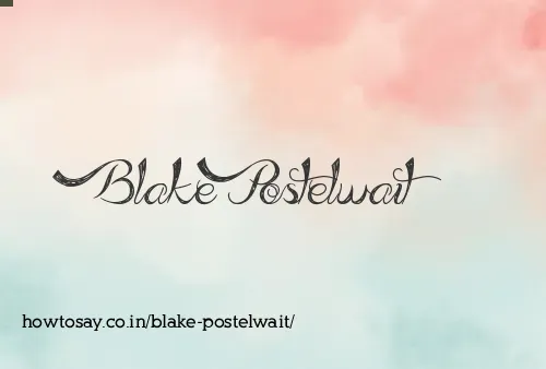 Blake Postelwait