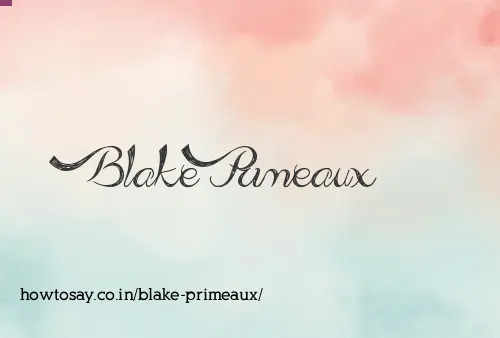 Blake Primeaux