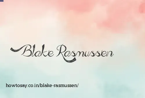 Blake Rasmussen