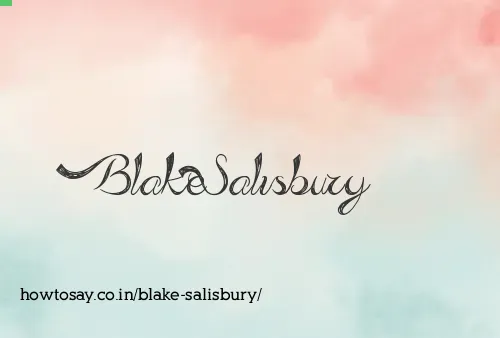 Blake Salisbury