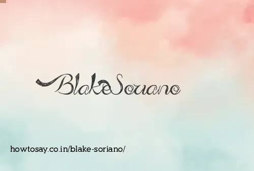Blake Soriano