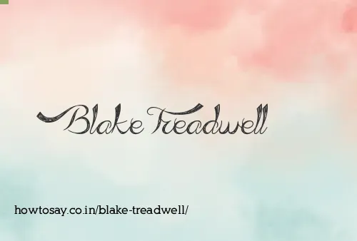 Blake Treadwell