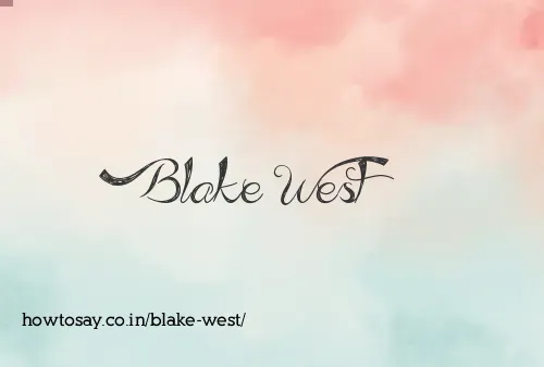 Blake West