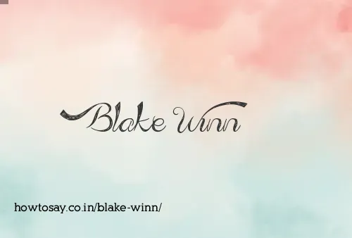 Blake Winn