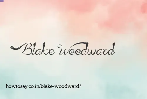 Blake Woodward