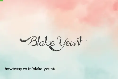 Blake Yount