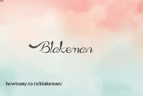 Blakeman