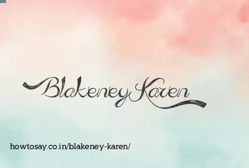 Blakeney Karen