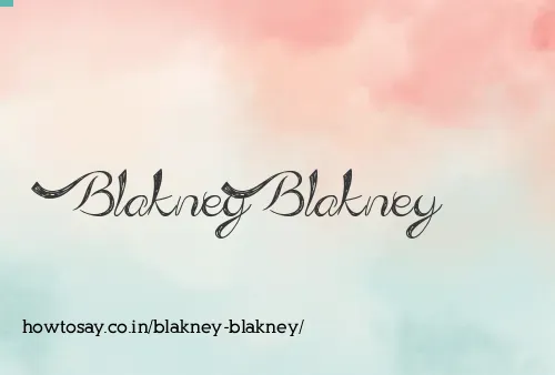 Blakney Blakney