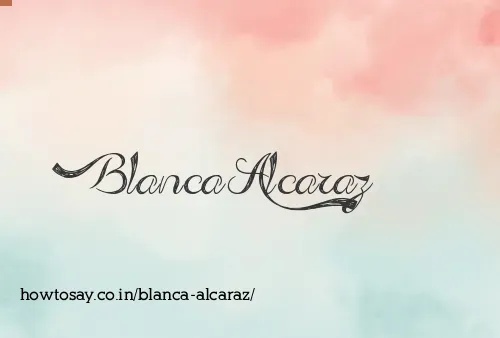 Blanca Alcaraz