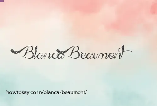 Blanca Beaumont