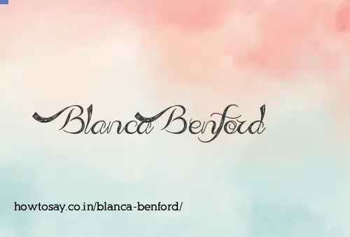 Blanca Benford