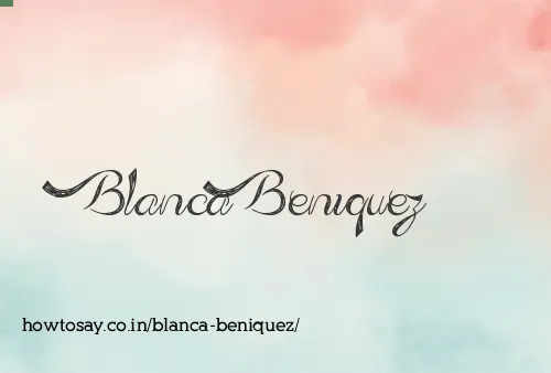 Blanca Beniquez