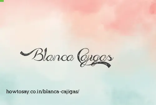 Blanca Cajigas