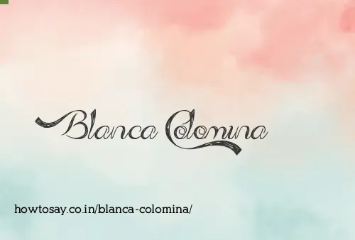 Blanca Colomina