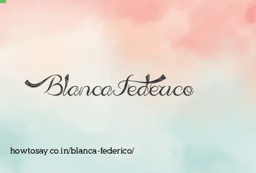 Blanca Federico
