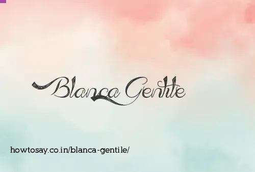 Blanca Gentile