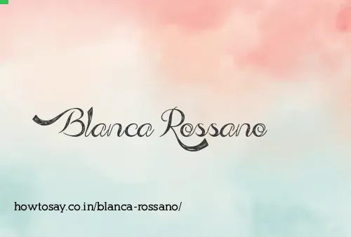 Blanca Rossano