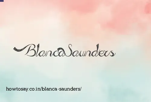 Blanca Saunders