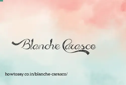 Blanche Carasco