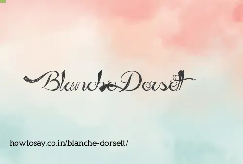 Blanche Dorsett