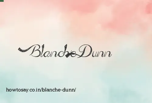 Blanche Dunn