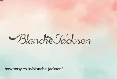 Blanche Jackson