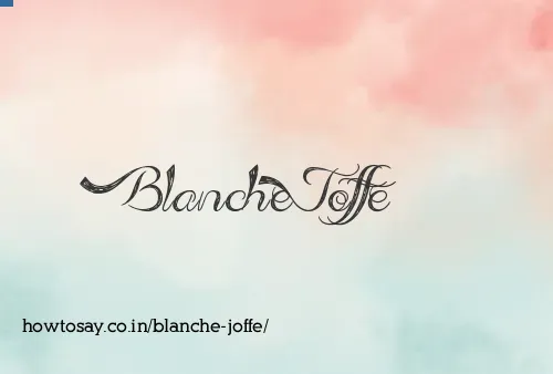Blanche Joffe