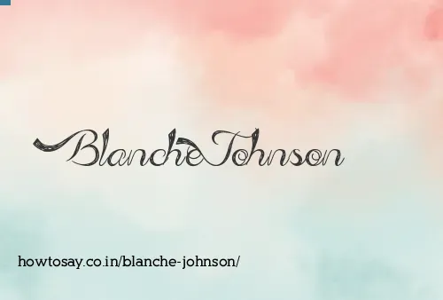 Blanche Johnson
