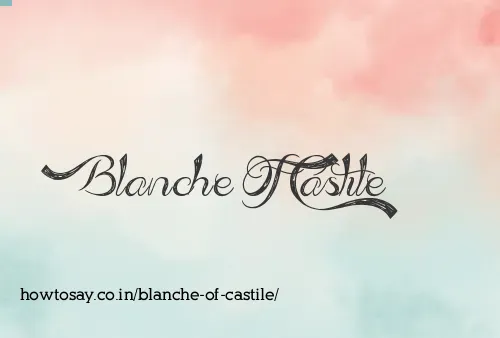 Blanche Of Castile