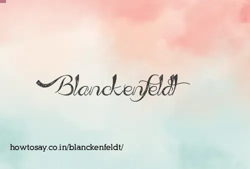 Blanckenfeldt