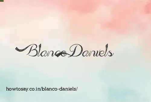 Blanco Daniels