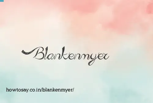 Blankenmyer