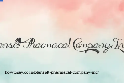 Blansett Pharmacal Company Inc